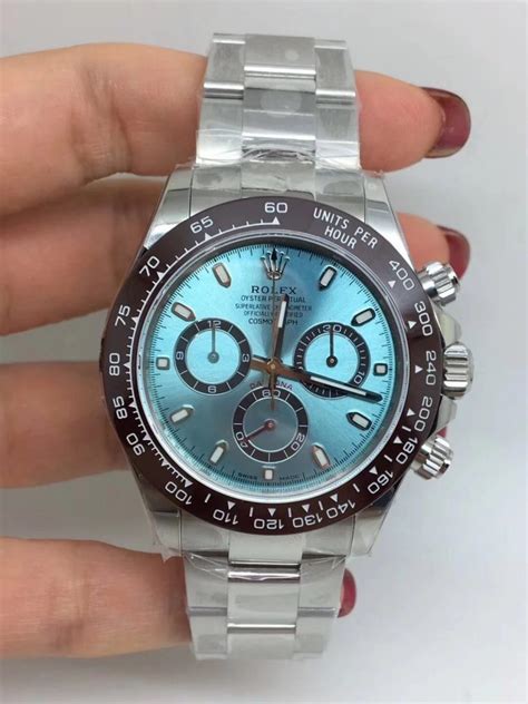 rolex daytona ice blue replica leather band|rolex daytona curved end strap.